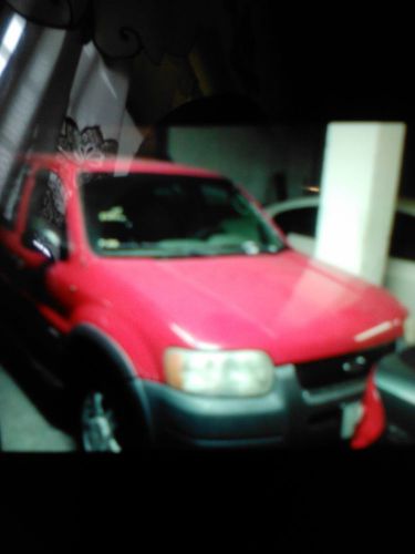 2003 ford escape red xlt