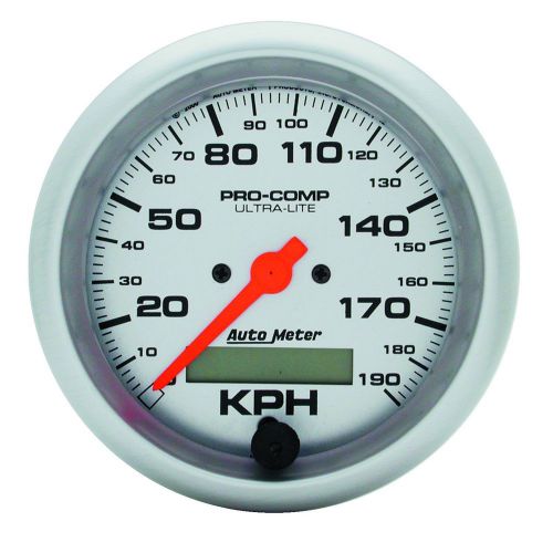 Autometer 4487-m ultra-lite in-dash electric speedometer