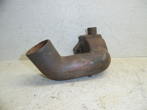 49 dodge 6cly engine motor head elbow housing water neck jacket outlet