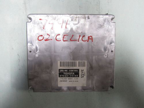 Good pull off ecm 89666-20180 fits various 2002 toyota celica gt