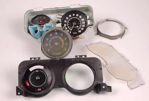 1970-1972 pontiac gto tempest speedometer gauges tachometer &amp; instrument cluster