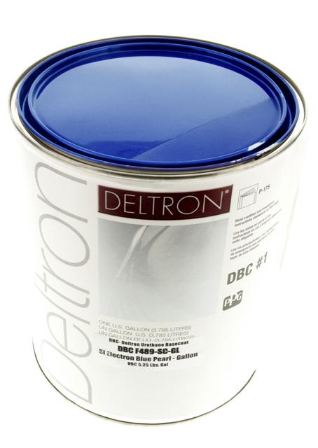Ppg dbc deltron basecoat si electron blue pearl gallon auto paint