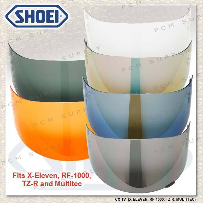 Shoei cx-1v replacement helmet shield dark smoke