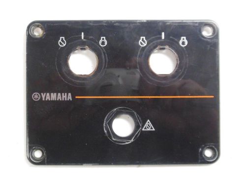 Yamaha outboard dual switch panel  p.n. 6k1-82571-00-00, 6k1-82571-01-00, 6k1...