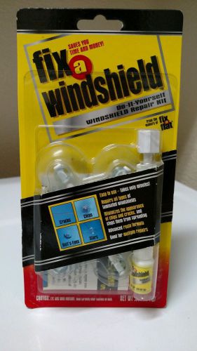 RAIN-X RAINX FIX A WINDSHIELD DIY WINDSHIELD REPAIR KIT FOR CHIPS NEW IN PACKAGE, US $18.95, image 1