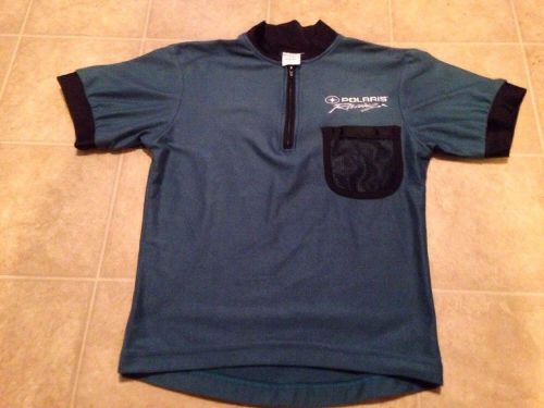 Polaris racing snowmobile shirt men&#039;s extra small short sleeve soft very nice