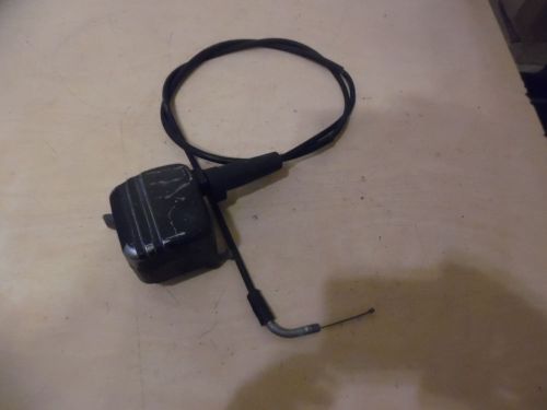 1988 lt250 suzuki lt 250 quadrunner 2x4 thumb throttle and cable