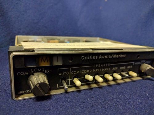 Collins amr 350 audio panel