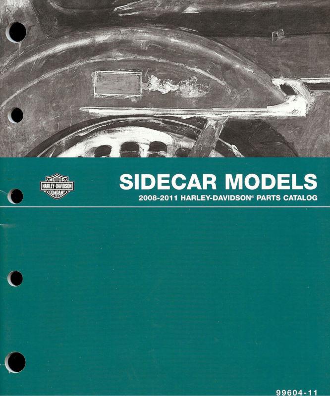2008 to 2011 harley-davidson sidecar parts catalog manual -harley sidecars