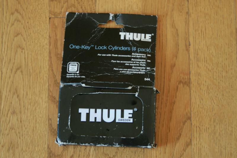 Thule 544 one key lock cylinder cores 4-pack new