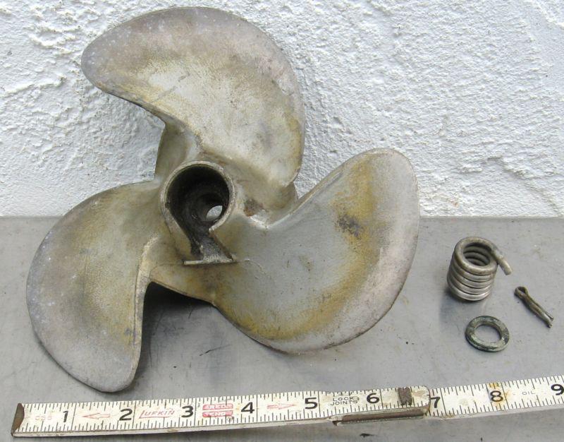 British seagull 40 outboard motor prop, washer , spring & cotter pin.