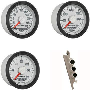 Autometer factory match gauge kit-03-07.5 dodge 5.9l-boost/pyro/frp/pillar