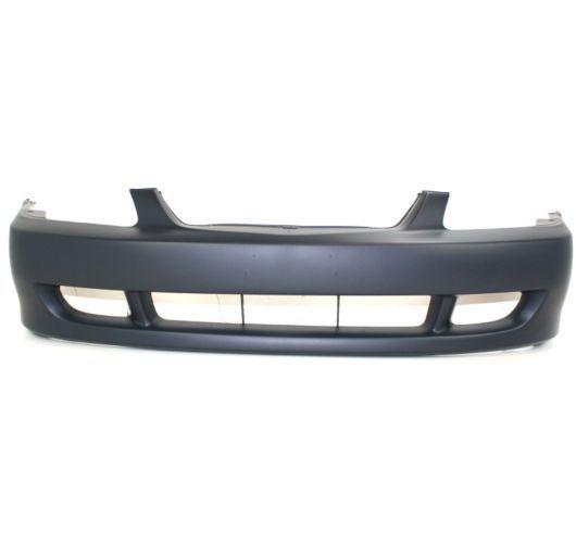 99-00 mazda protege front bumper primered black plastic cover dx/es/lx 4dr sedan