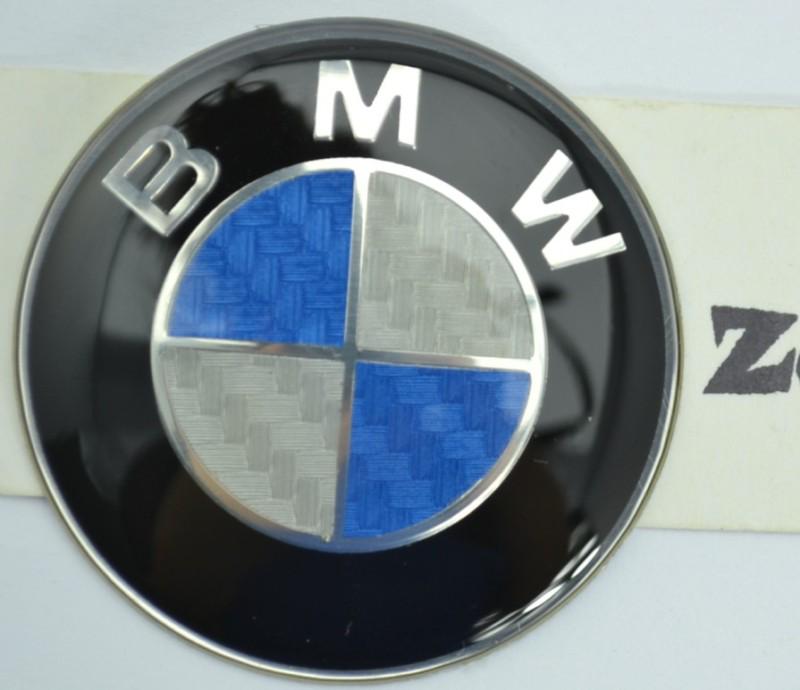 45mm carbon fibre steering wheel airbag badge for bmw sticker emblem x3 z4 02sw