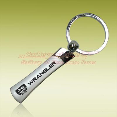 Jeep wrangler blade style key chain, key ring, keychain, el-licensed + free gift