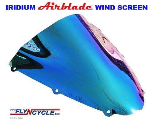 Iridium windscreen kawasaki zx6r 636 05-06 zx10r 06-07