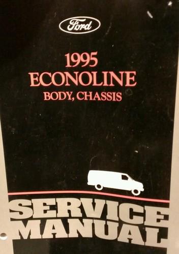 Ford 1995 econoline, body, chassis, service manual