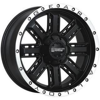 22" gear alloy nitro black with 285/55/22 nitto trail grappler mt wheels rims 