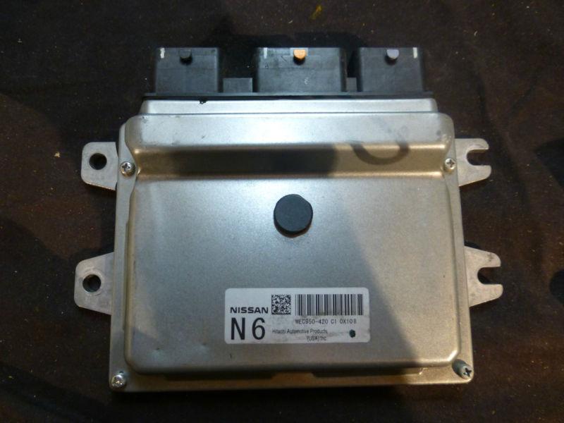 2011 nissan sentra engine computer ecm ecu control module part# mec950 420 oem