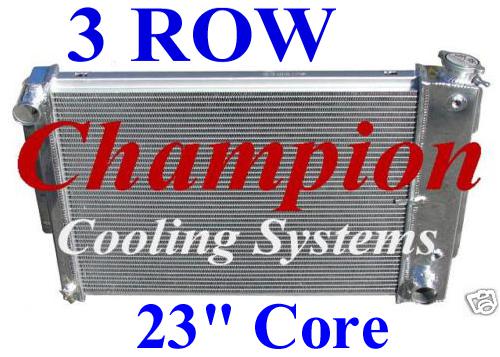 1967 1968 1969 chevy camaro 3 row aluminum radiator part # cc370