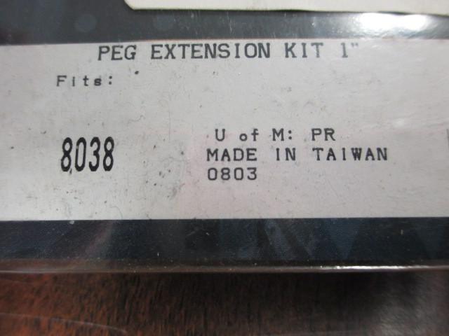 X410 nos daring kuryakyn products motorcycle peg extension kit p/n 8038