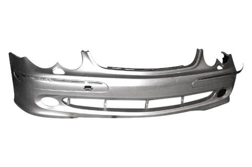 Replace mb1000194 - 03-05 mercedes clk class front bumper cover factory oe style