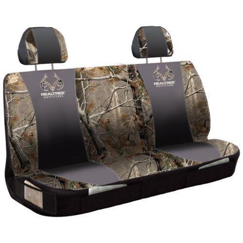 Realtree ap camo camouflage universal bench seat cover  - truck, auto, car