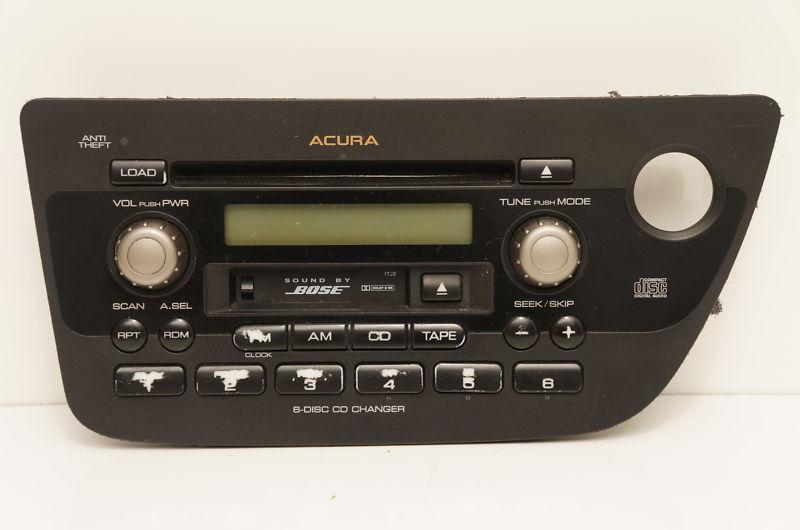 Acura rsx type-s oem radio head unit face place 2002
