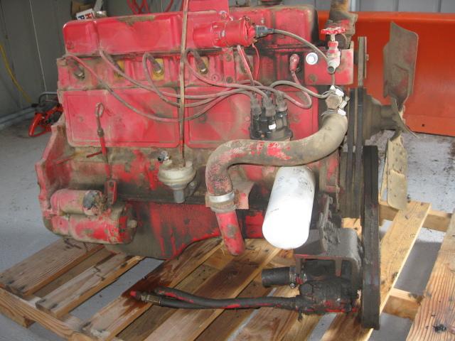 292 c. i. chevy 6 cylinder engine complete used