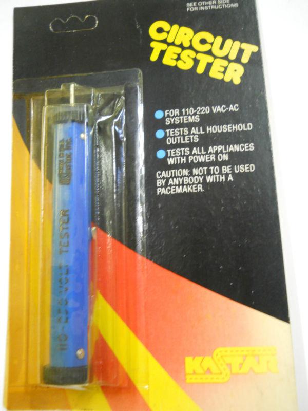 Kastar tools universal circuit tester - for 110-220 vac-ac systems - made in usa