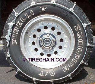 Suv cable tire chains-set of 4