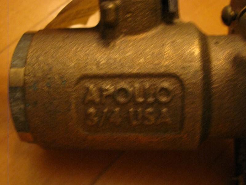 Apollo 3/4" flange ball valve