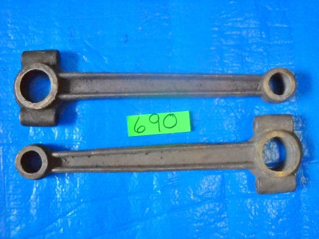2 brass connecting rods hit & miss gas engines steam 