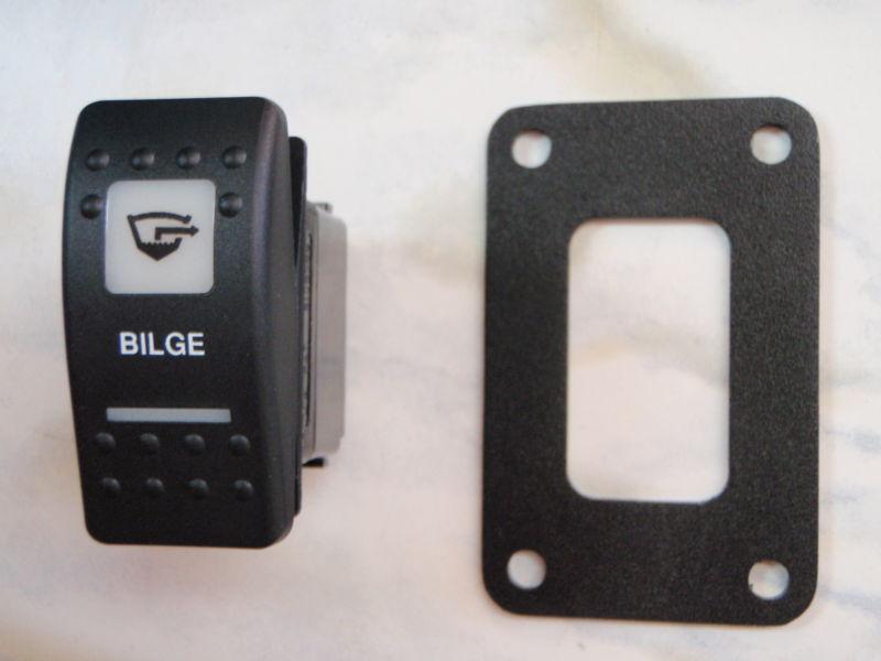 Bilge pump switch psc panel   v1d1 black carling contura ii 2 white lighted