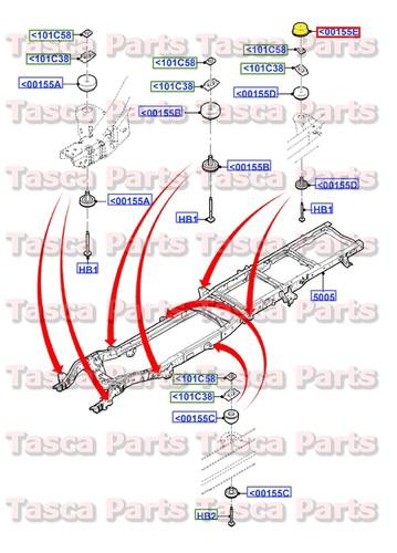 Sell NEW OEM BODY MOUNT INSULATOR 2008-2010 F250 F350 F450 F550 SUPER