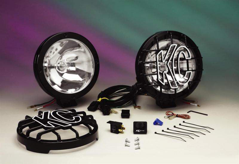 Kc hilites rally 800 series lights 130w round 8.25" dia clear lens 801
