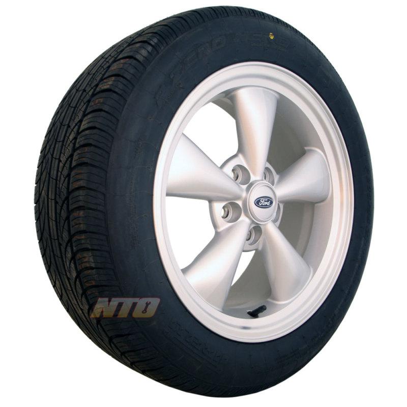 Mustang gt wheels w/pirelli pzeronerop235/55zr17 05 06 07 08 09  silver bullitt 