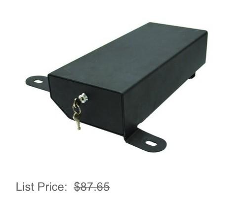 Bestop 42640-01 storage box lockable underseat steel black jeep each x5s21