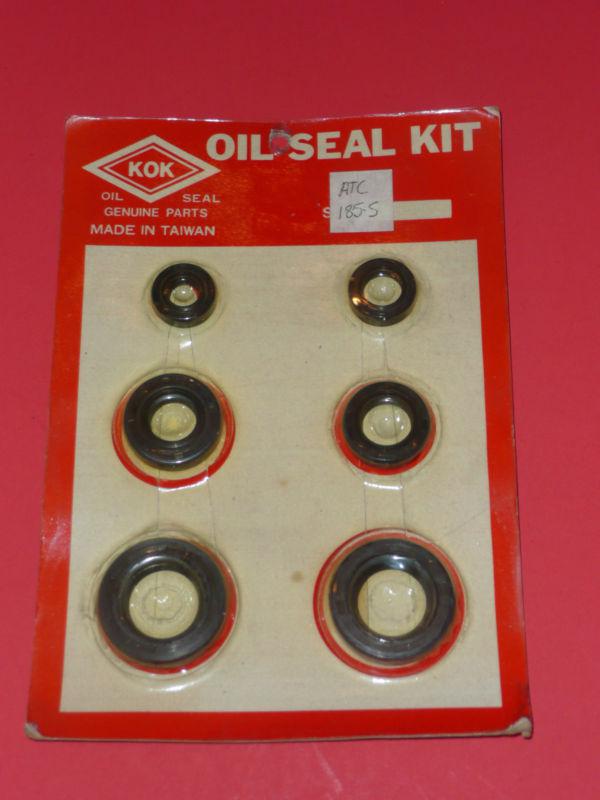 Nos kok engine oil seal set honda atc185s engine oil seal set 6 piece set