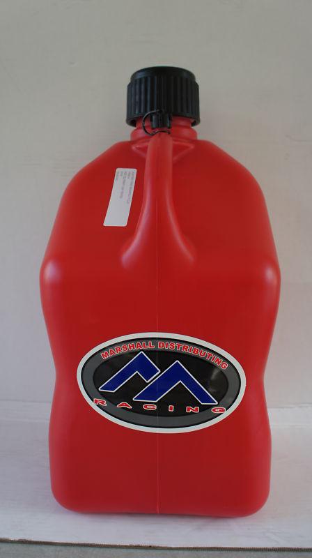 Marshalls vp racing red 5 gallon racing fuel jug utility gas can 