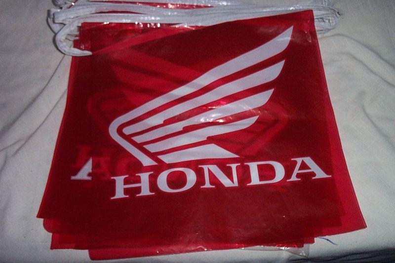 Honda racing pendants aprox.20+ feet for car or motorcycle clean used cond.!!!!