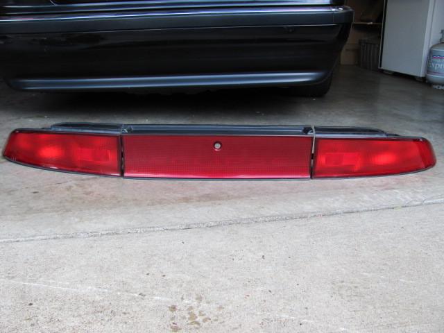 1995-1999 mitsubishi eclipse tail lights 3 pc complete set oem factory stock red