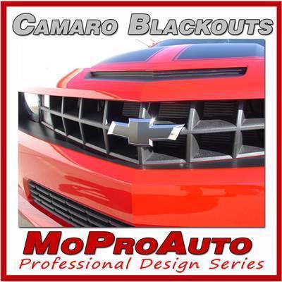 2010 blackout camaro decals stripe graphic front emblem / 3m pro vinyl 898