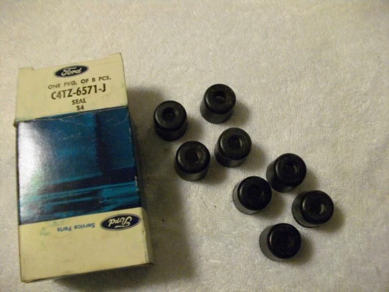 1964 64 ford nos valve stem seals    c4tz-6571-j   one box of 8 pieces