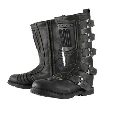 Icon boot elsinore black 8.5 3403-0297