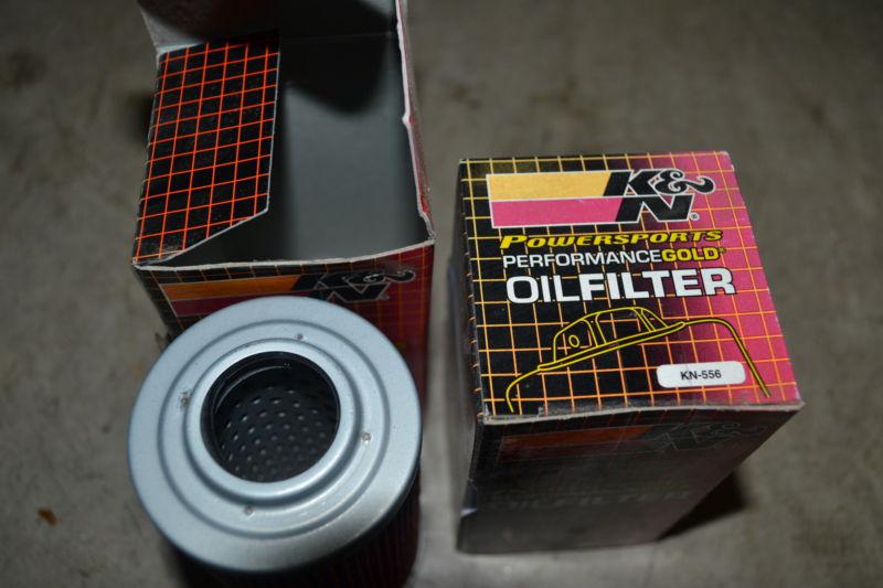 Qty 2 - k&n kn-556 performance oil filter seadoo bombardier sea doo traxter