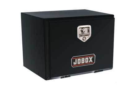 732980 jobox 18-inch underbed box - black steel (18l x 18h x 18w)