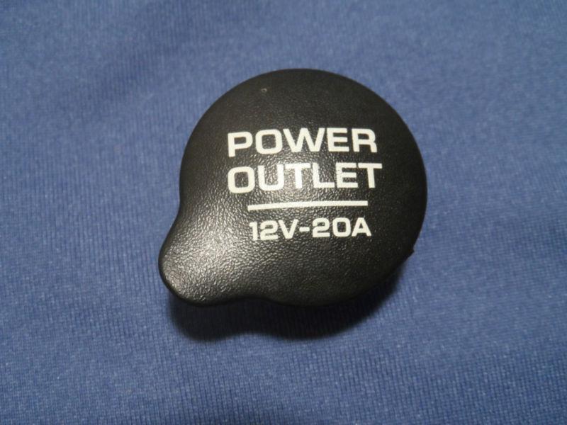 1998-2004 dodge durango/dakota/ram 12v power outlet cover cap vc23207a