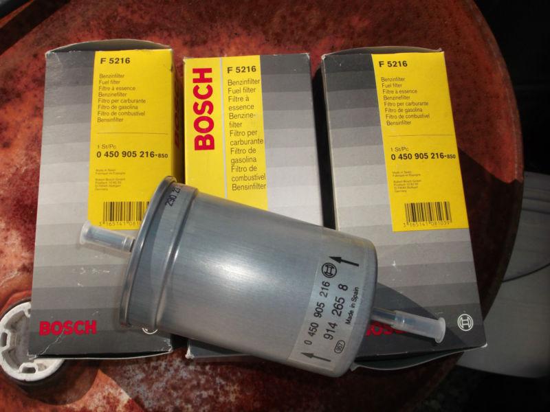 Bosch 0 450 905 216 fuel filter f5216 volvo 850 s70 c70 v70 1993-2002 qty 3