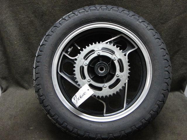 89 yamaha yx600 yx 600 radian wheel rear rim (no tire) #dd91